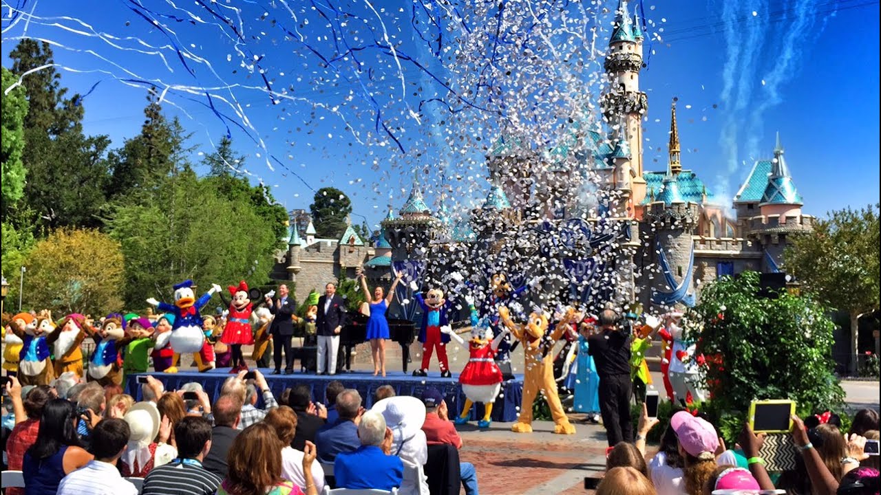 Disneyland 60th Birthday Celebration - YouTube