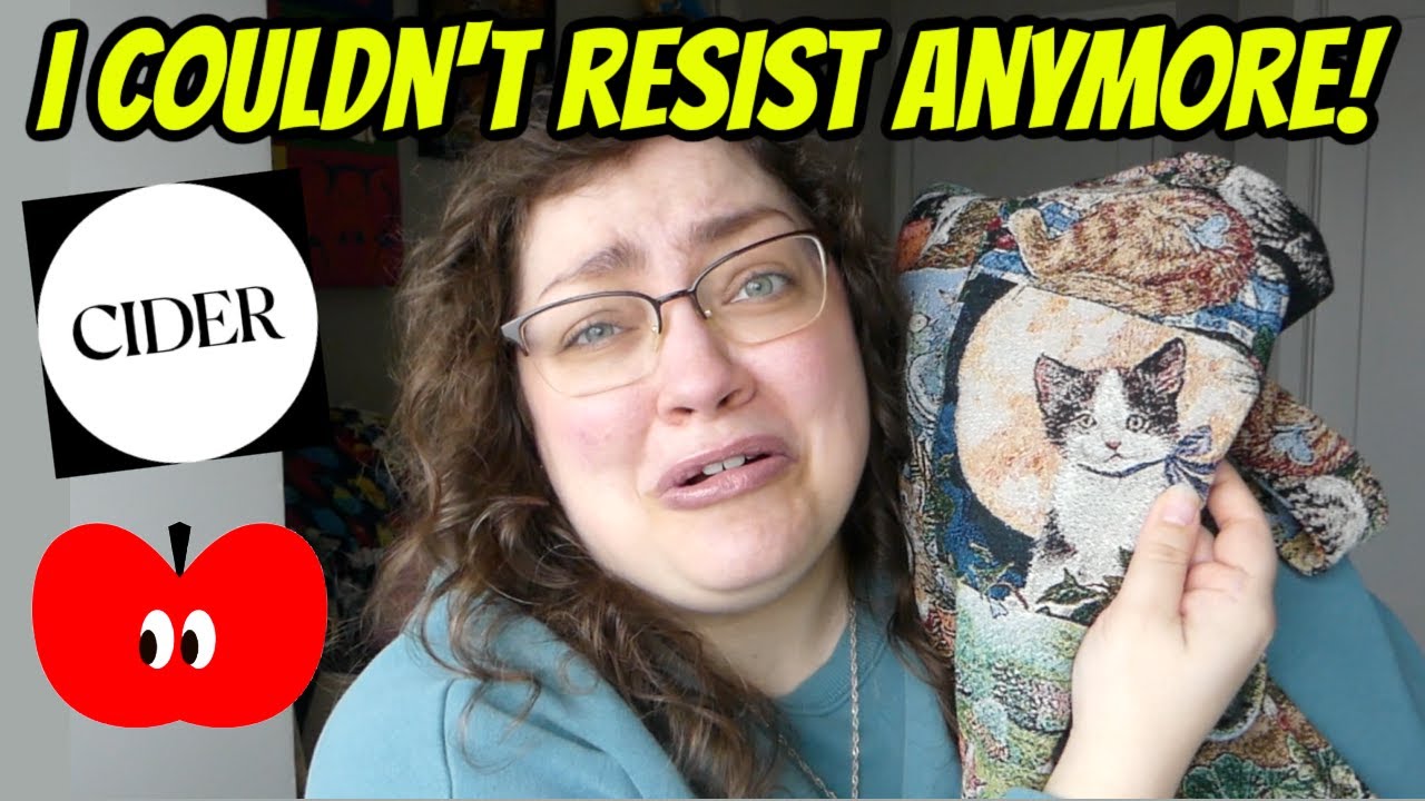 GIVING IN TO TEMPTATION | Finally Trying CIDER Clothing (PLUS SIZE TRY-ON HAUL)!!!