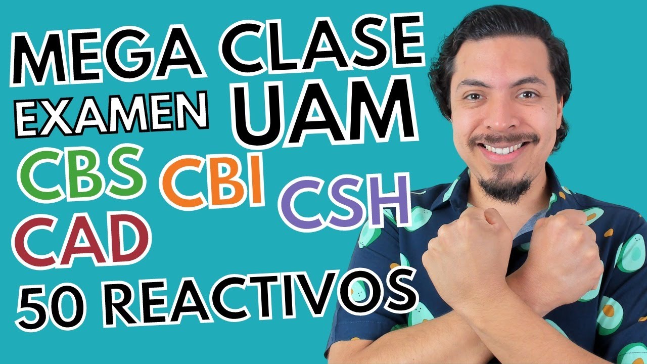 MEGA CLASE UAM | Razonamiento Matemático | CBS CBI CSH CAD | 50 ...