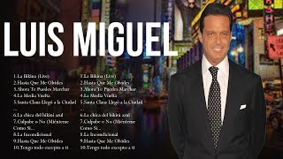 The Top Latin Songs Playlist of Luis Miguel ~ Greatest Hits Of Full Album