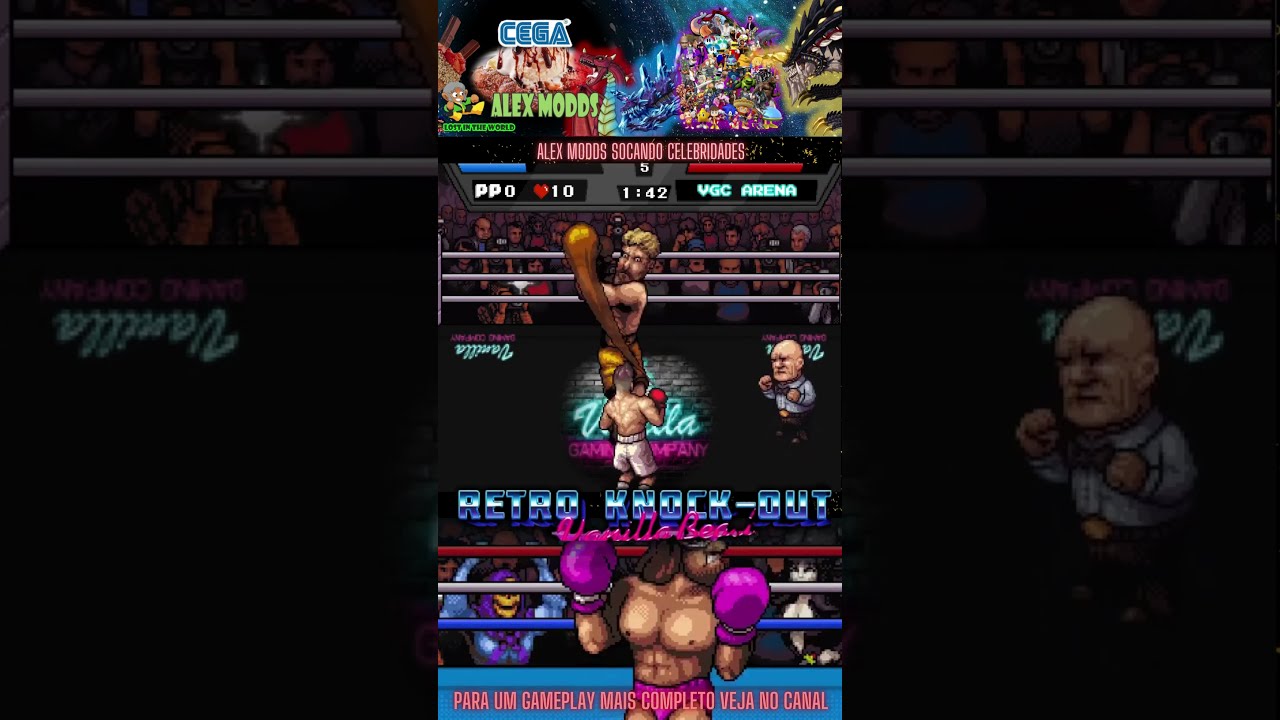 Vanilla Beast: Retro Knock-Out! - Socando Celebridades