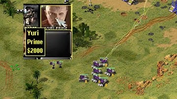 Cách làm Yuri Prime 2000 tự động thu phục trong game Ra2