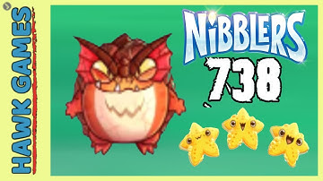 Fruit Nibblers Level 738 - 3 Stars Walkthrough, No Boosters