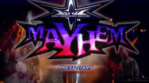 WCW Mayhem - Nintendo 64 - Intro & Title Screen