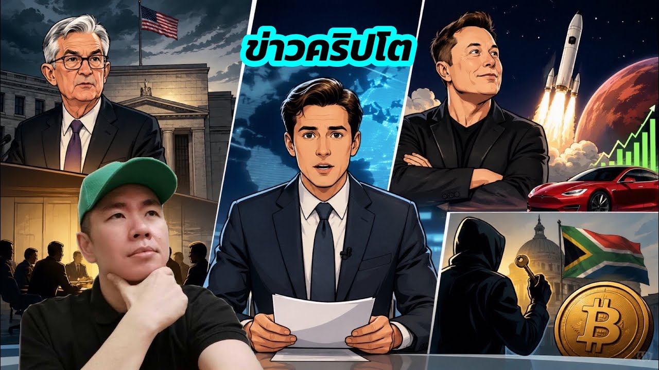 🚨 FOMC ครั้งสุดท้ายของ Jerome?! + Elon ลุ้น Trillionaire + กฎหมาย Crypto บ้าๆ