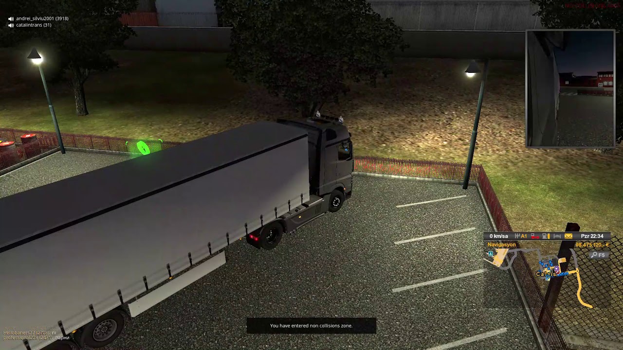 ets 2 mp report 4061 reckless driving TruckersMP ID : 1902537 - YouTube