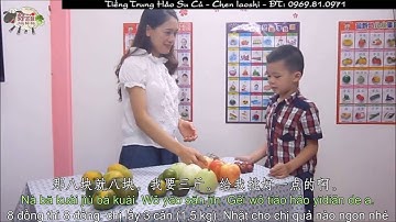 Học tiếng Trung qua chủ đề mua hoa quả. Cách hỏi giá và cách mặc cả