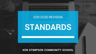 Standards in Computing - OCR GCSE Computing Revision