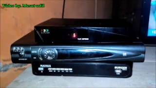 Receiver tanaka t21, tanaka mpeg2 dan matrix burger mpeg4