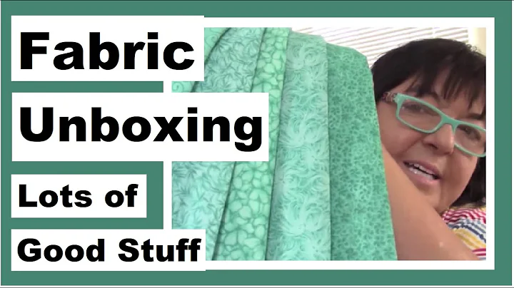 Lots of Good Stuff Arrived - Fabric Unboxing