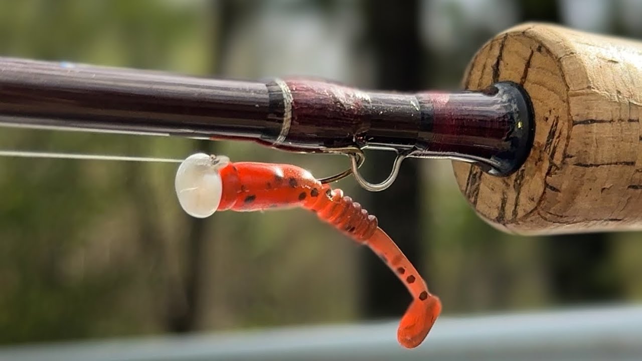 Fishing THE BEST Ultralight Swimbait on Private Lake