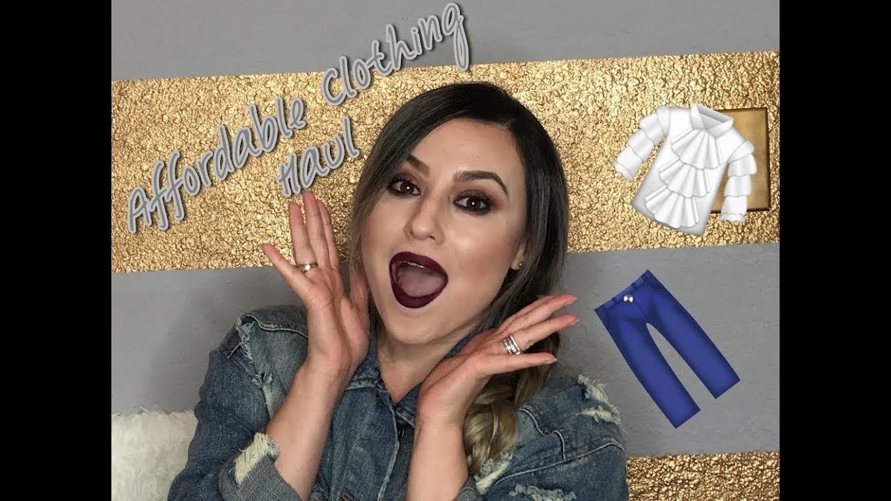 AFFORDABLE CLOTHING HAUL 2018 // RUE 21 + OLD NAVY✨