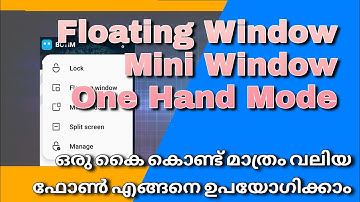 #android11 Floating Window, Mini Window,One-handed Mode,3 Android 11-realme UI 2.0 update Changes