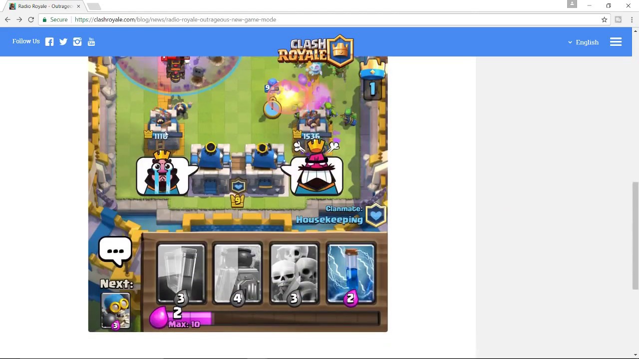 Clash Royale - 2017 March Balance Update and Team Battles!