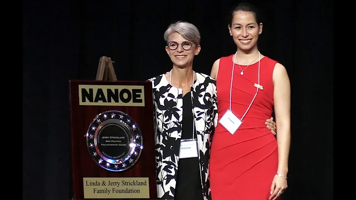 NANOE Best Practice Philanthropist Medallion w Pat...
