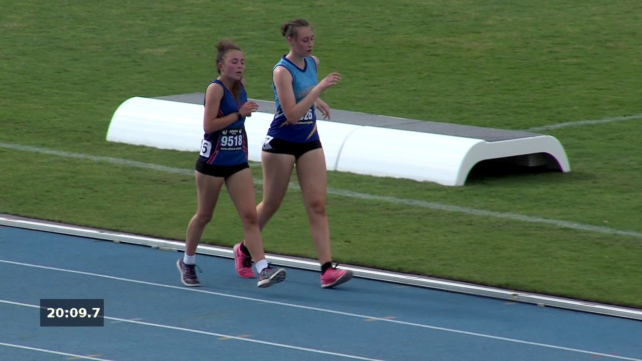 2018 Vic Schools Champs. 5000m Walk