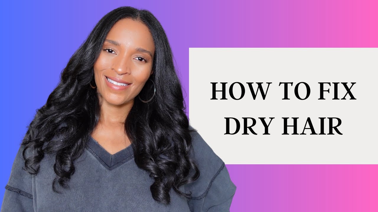 How to Fix Dry Hair Heat Trained Natural Hair YouTube