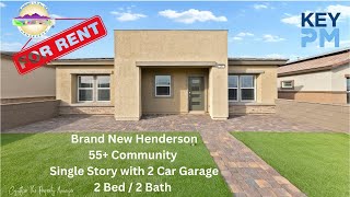 For Rent: New Henderson Gated Active Adult Community!