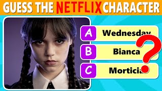 Guess the Netflix Show Character | Netflix Quiz