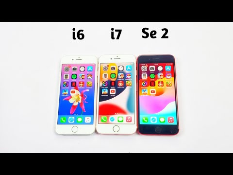 iPhone 6 Vs iPhone 7 Vs iPhone Se 2 - SPEED TEST(2023) iOS 17.1.1