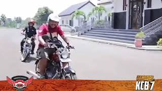 Acara jambore kampoeng cb baron nganjuk