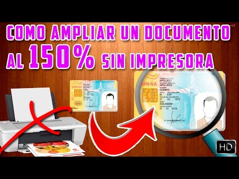 Como Ampliar Cualquier Documento al 150% Sin Impresora | Sin Programas & Fácil | 2024