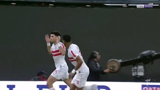 هدف الزمالك على الهلال عن طريق احمد زيزو ( الهلال و الزمالك) نهائي كاس سوبر لوسيل 2022