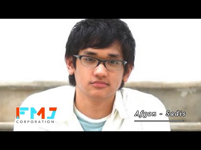 Afgan - Sadis (Official Video Lyrics) class=