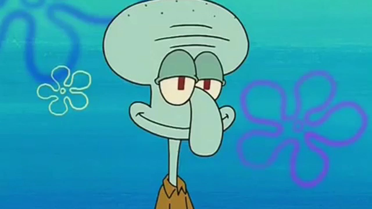 Сквидвард из спанч боба картинки