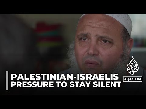 Palestinian israelis pressured to stay silent