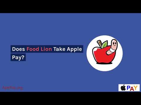 Does Food Lion Take Apple Pay
