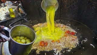 Madurai Kothu Parotta - Street Food in India BEST Egg Parotta!