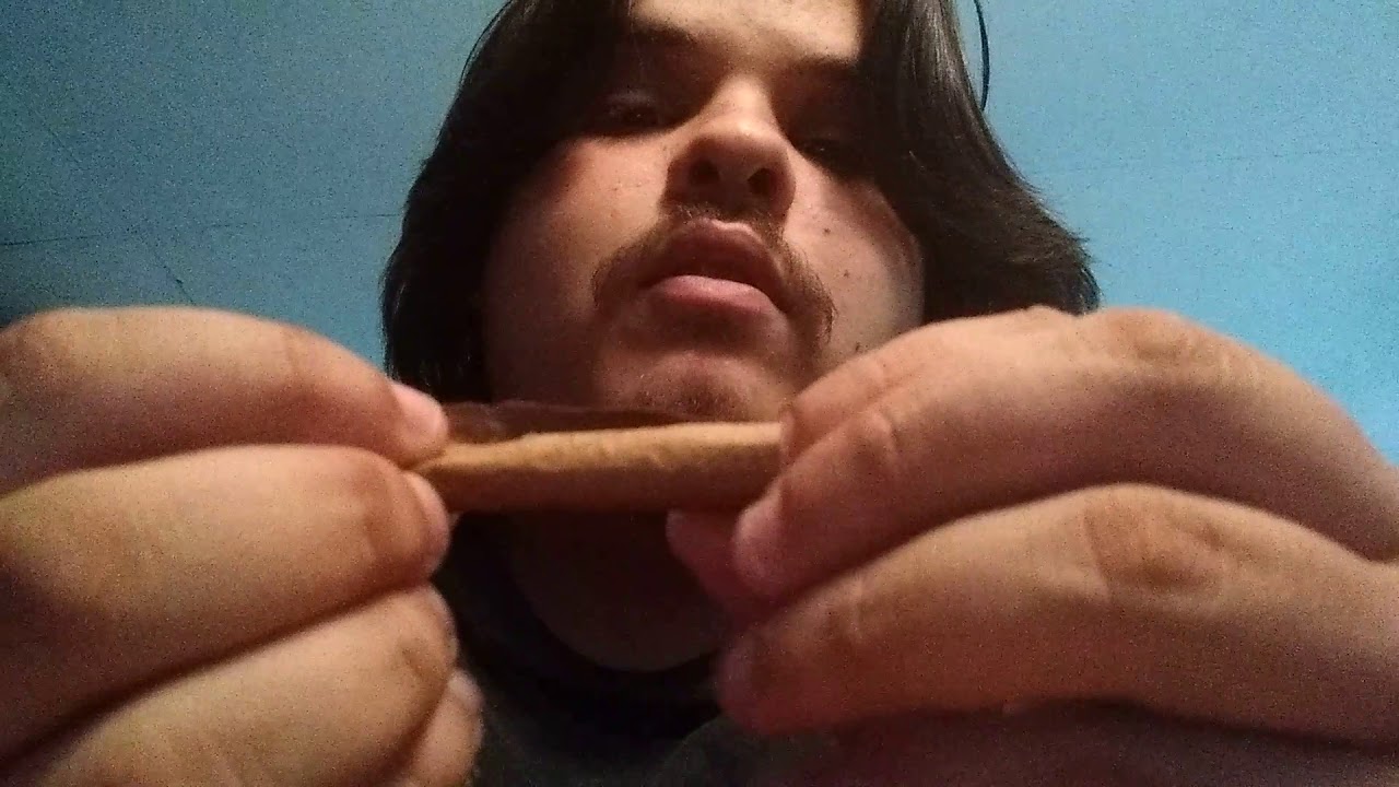 How to roll a  blunt With a Dutch master. Rolled backwards