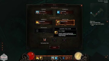 D3 Beta - Monk Runes and Skills