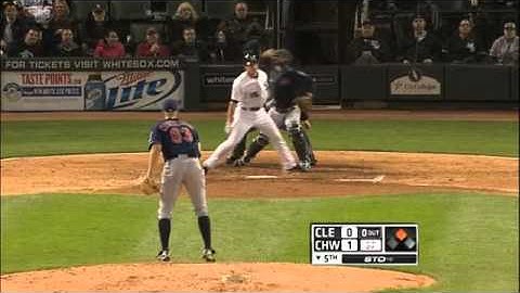 2011/05/18 Indians turn two double plays