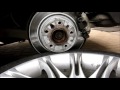 BMW Z4 E85 E86 spring, How to change rear suspension spring.