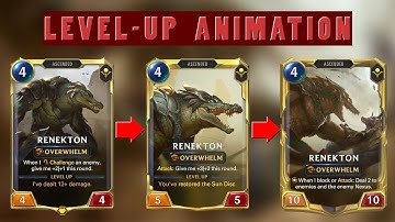 Renekton level-up animation | Legends of Runeterra
