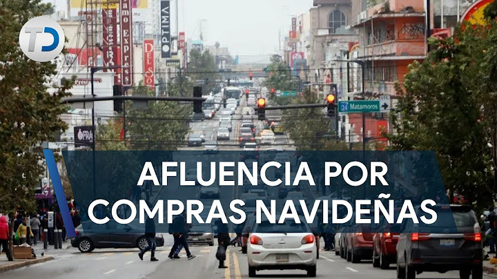 Registran afluencia por compras navideñas en el centro de Monterrey
