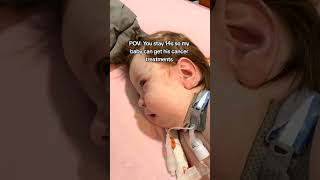 please share and donate to save my baby's life #fightcancer #cancer #help #fypシ