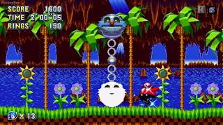 Eggman in Sonic Mania (Eggman Mania Mod)