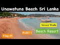 UNAWATUNA Beach, SRI LANKA  | India to Sri Lanka Travel vlog | Unawatuna Tourist Attractions