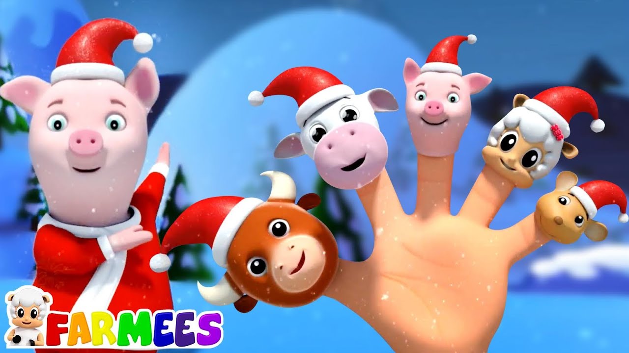 Christmas Finger Family + More Xmas Song for Children by Kids Tv ...