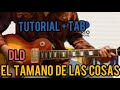 EL TAMAÑO DE LAS COSAS - DLD (Tutorial Guitarra)