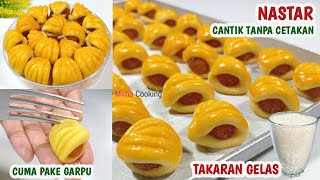 TANPA MIXER TANPA CETAKAN BISA BIKIN NASTAR YANG CANTIK | NASTAR KERANG | KUE KERING LEBARAN 2023