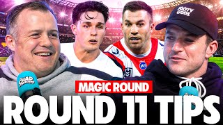 Who Are The Boys Tipping For MAGIC ROUND? | Round 11 Tips