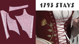 Making a Pair of 1790s Stays