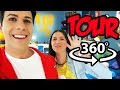 TOUR DELLA STANZA DI LUÌ (Video a 360 Gradi)