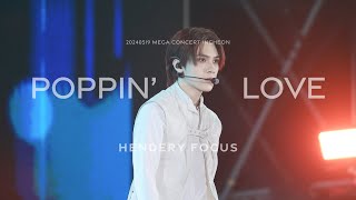 240519 MEGA COFFEE CONCERT in Incheon 'Poppin' Love' HENDERY 헨드리 黃冠亨 WayV 4K fancam