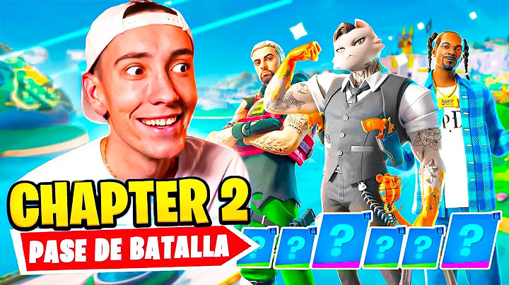 ASÍ es el PASE DE BATALLA de FORNITE CAPÍTULO 2 REMIX: SKIN NIVEL 100! TODO COMPLETO!