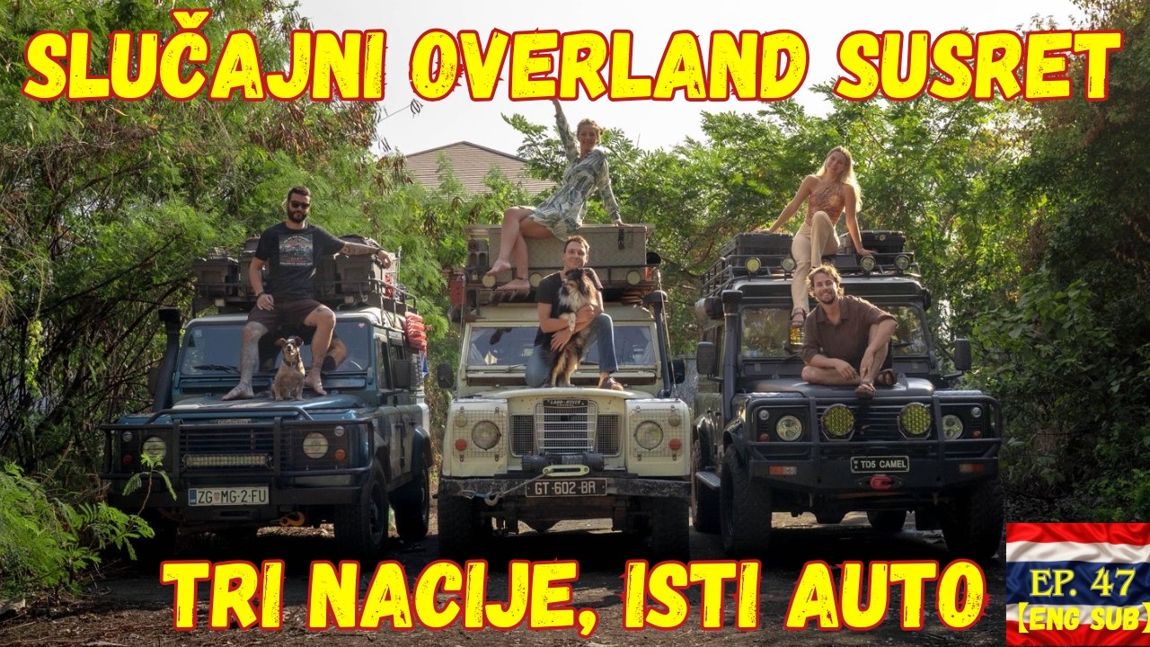 Nevjerojatna slučajnost u Tajlandu: Tri ista overland Land Rovera | Put oko svijeta, ep. 48